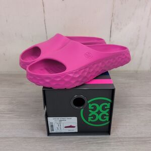 G/Fore  G/Slide Street Shoe Slide Sandal Pink Mens Size 11 US Brand New